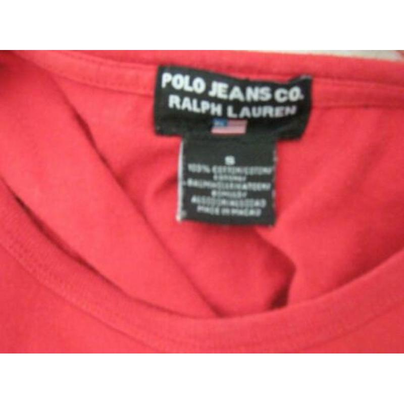 Shirt Ralph Lauren rood