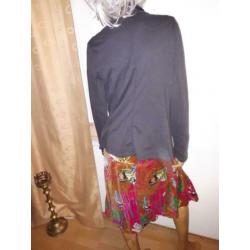 Oilily prachtige winterrok fluweel maat 42