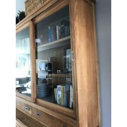 Prachtige teak houten buffetkast