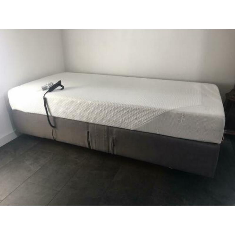 Box spring hoog laag bed