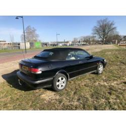 Saab 9-3 2.0 I Cabrio AUT 1999 Zwart in uitstekende staat