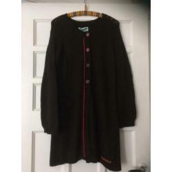 Mt L 42 - Packers & Pioneers bruin oa cashmere wollen vest