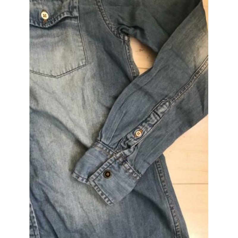 Blauwe spijkerblouse BLUE RIDGE - WE