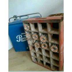 coca cola houten kist met plankjes 76