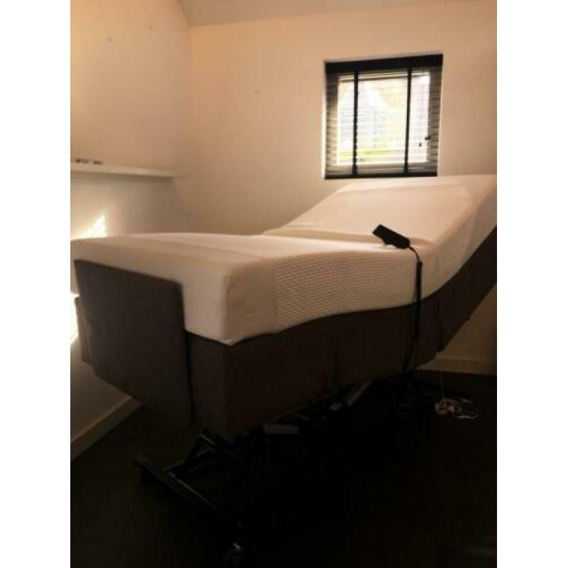 Box spring hoog laag bed