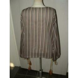 Meisie voile ( semi-transparant) top - blouse maat M