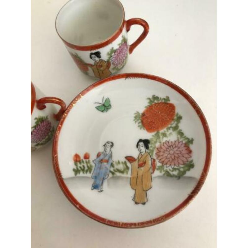 chinese theekopjes en kommetjes vintage