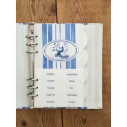 Receptenboek Mickey Mouse om zelf recepten in te schrijven