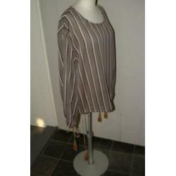 Meisie voile ( semi-transparant) top - blouse maat M