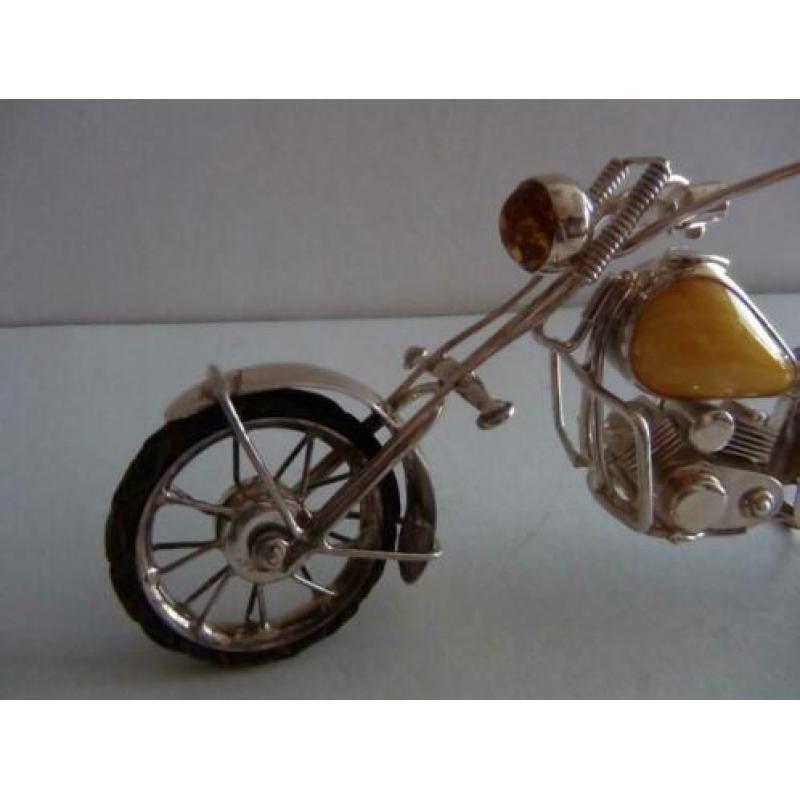 Miniatuur zilver L39 HARLEY DAVIDSON zilveren miniaturen