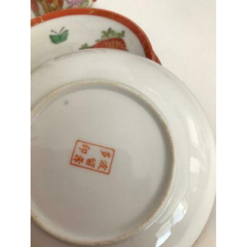chinese theekopjes en kommetjes vintage