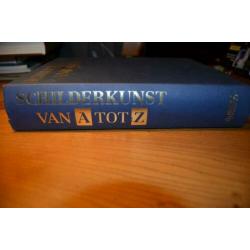 Schilderkunst van A tot Z groot zwaar boek 768 pag