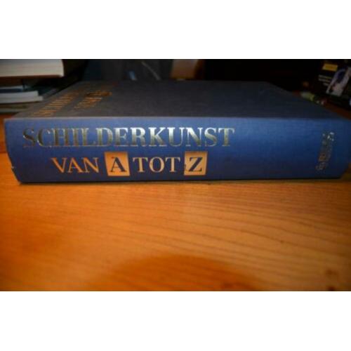 Schilderkunst van A tot Z groot zwaar boek 768 pag