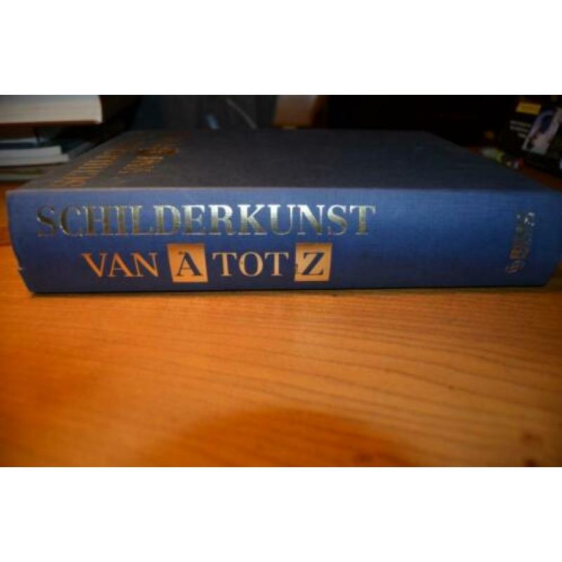 Schilderkunst van A tot Z groot zwaar boek 768 pag