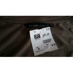 NEW 44/XL DONNA DURA Bolero vestje zomer bruin taupe beige
