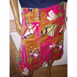Oilily prachtige winterrok fluweel maat 42