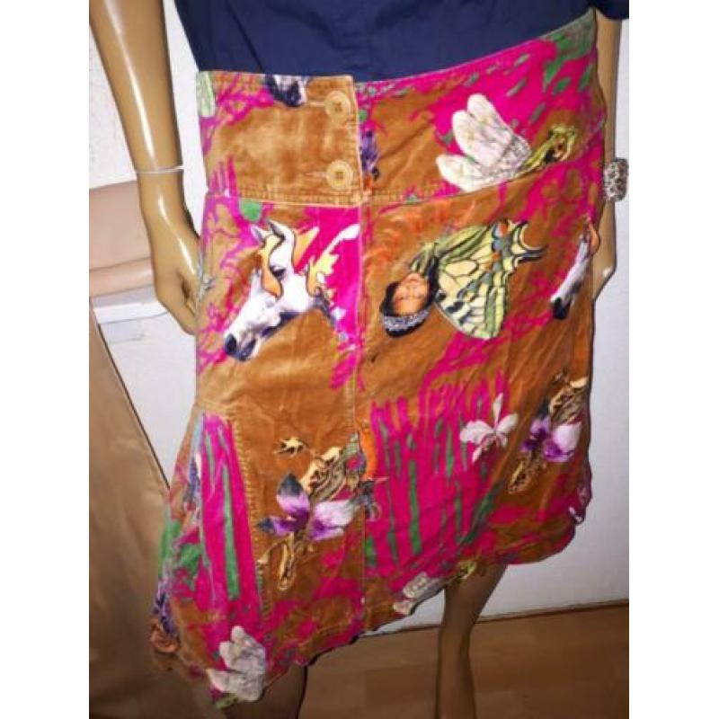 Oilily prachtige winterrok fluweel maat 42
