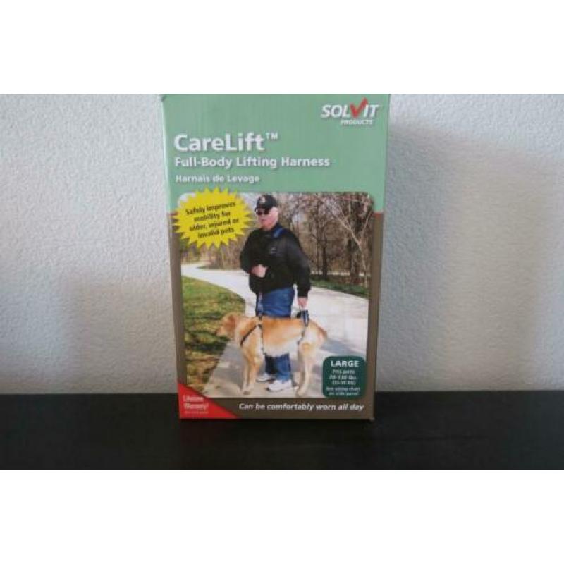 Full Body Lifting Harness, Draagtuig voor grote hond