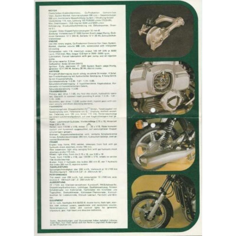 Van Veen OCR 1000 Wankel geen Kreidler (6166z)