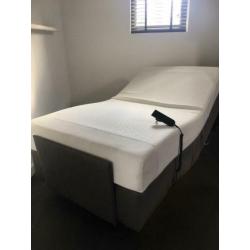 Box spring hoog laag bed