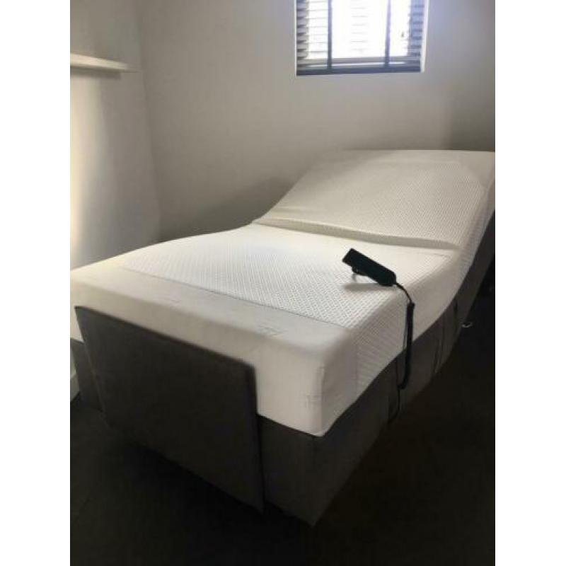 Box spring hoog laag bed