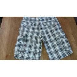 Tailor&Son short maat 50 sportieve ruit