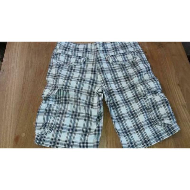 Tailor&Son short maat 50 sportieve ruit