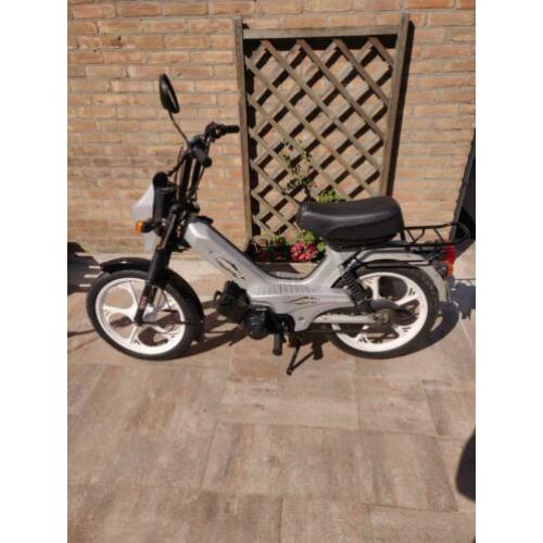Tomos Quadro snorfiets zilvergrijs 2006.