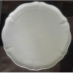 Wedgwood QUEENS PLAIN Groot gebak/taartbord Ø 32 cm