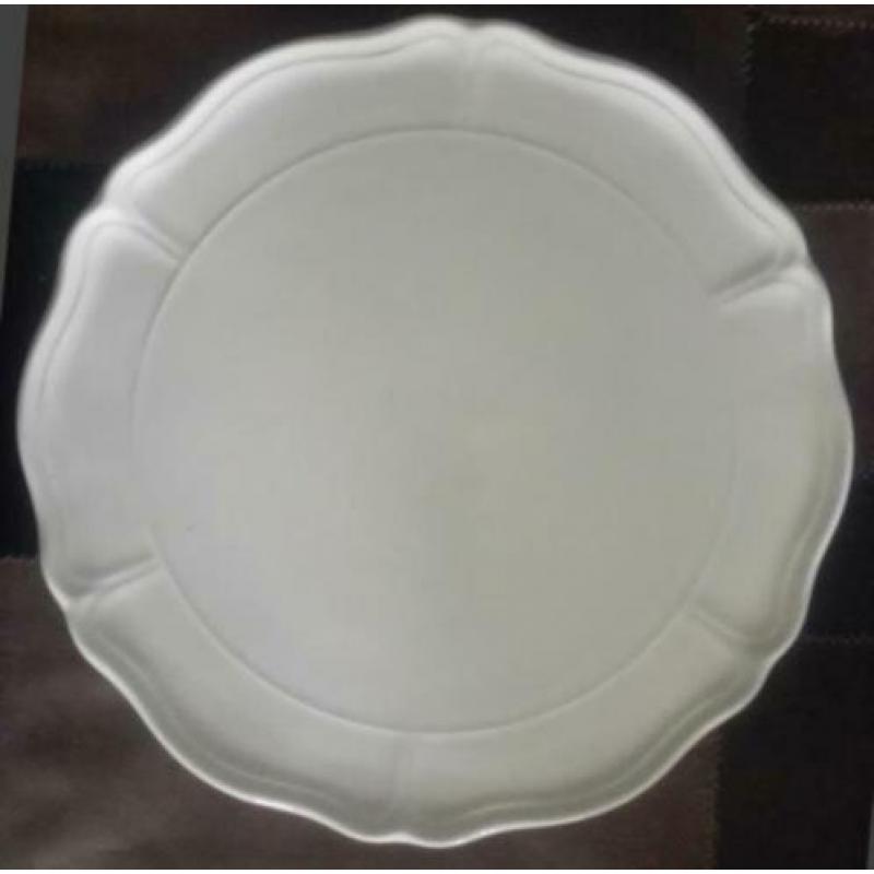 Wedgwood QUEENS PLAIN Groot gebak/taartbord Ø 32 cm