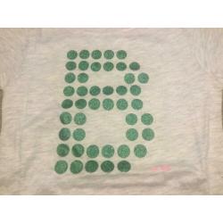Nieuw T-shirt Le Big 110/116 grijs lente zomer 110/116 merk