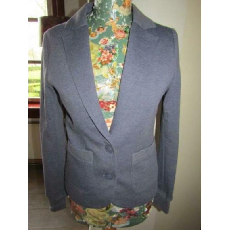 D1840 SAINT TROPEZ mt XS nieuw jasje mauve jersey denimkleur