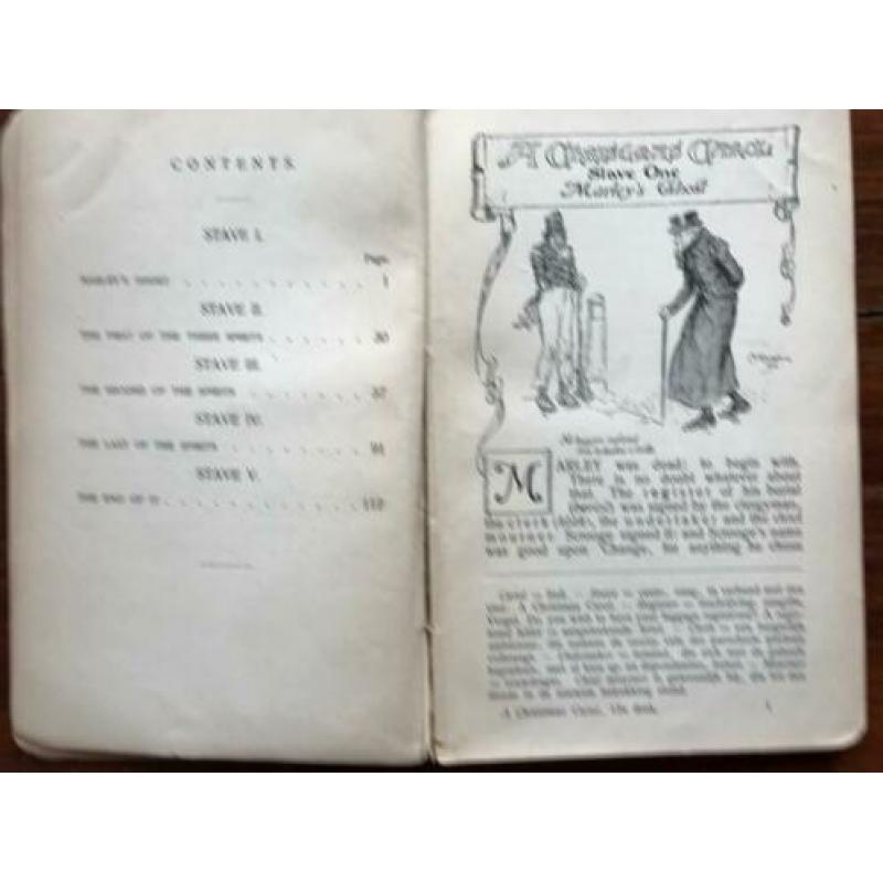 Charles Dickens A Christmas Carol 1916