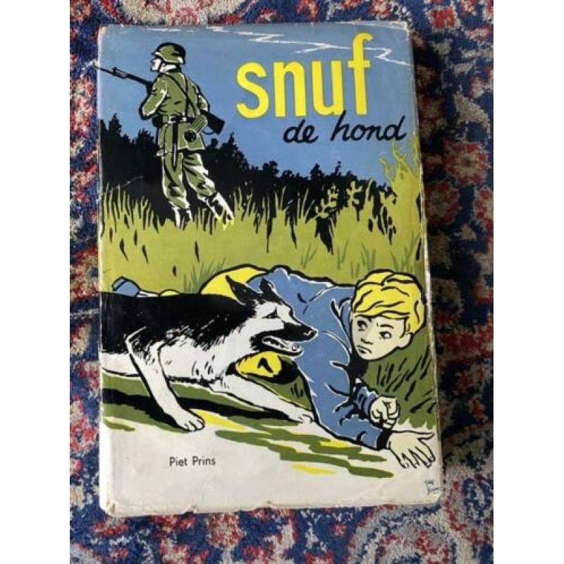 5 Boeken Snuf Piet Prins Snuf de Hond met Stofomslag Snuf