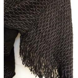 Dames poncho, keuze uit 4 kleuren