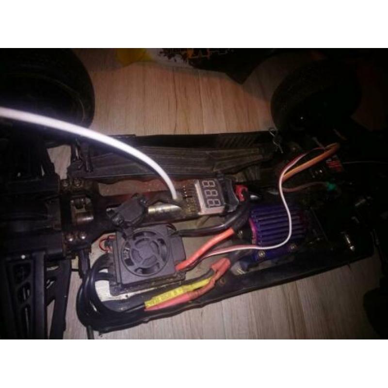 Rc radio grafische off-road auto