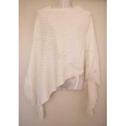 Dames poncho, keuze uit 4 kleuren