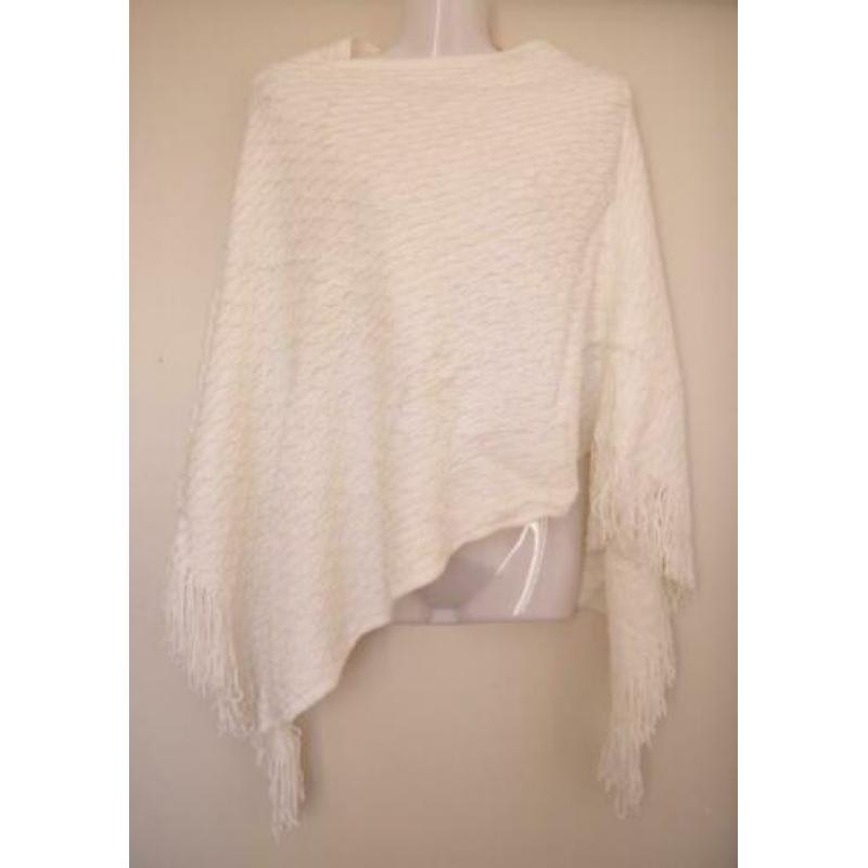Dames poncho, keuze uit 4 kleuren