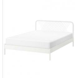 IKEA NESSTUN wit bed 140x200
