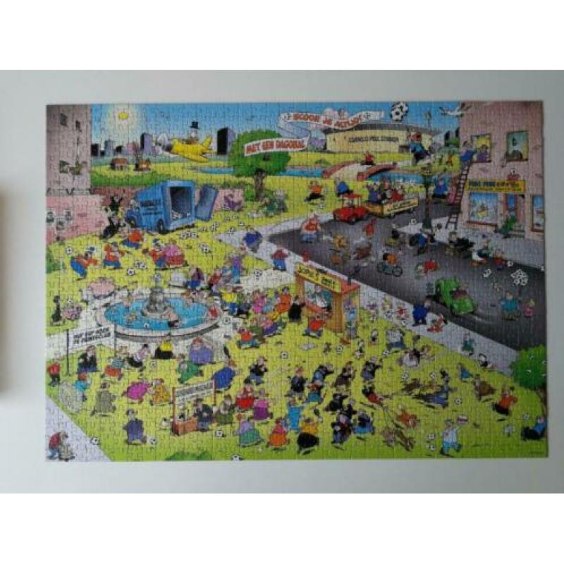 Donald Duck puzzel 1000 stukjes Ballenbende