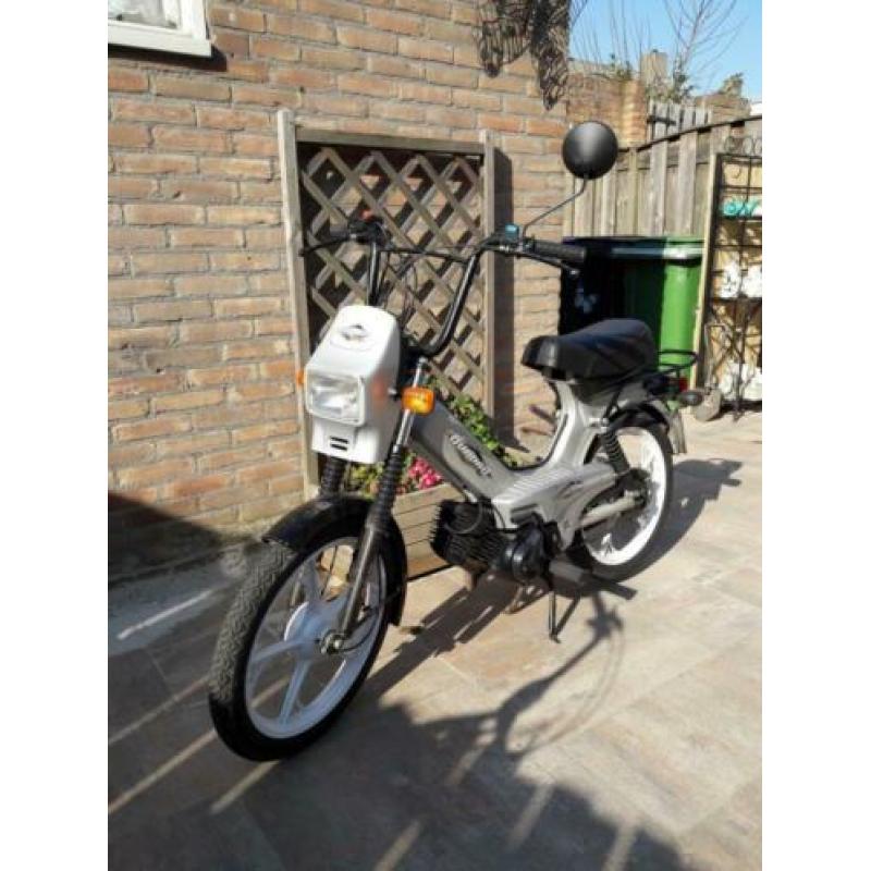 Tomos Quadro snorfiets zilvergrijs 2006.