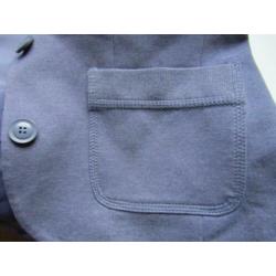 D1840 SAINT TROPEZ mt XS nieuw jasje mauve jersey denimkleur