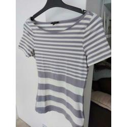 Claudia Strater Tshirt maat 36, grijs