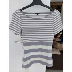 Claudia Strater Tshirt maat 36, grijs