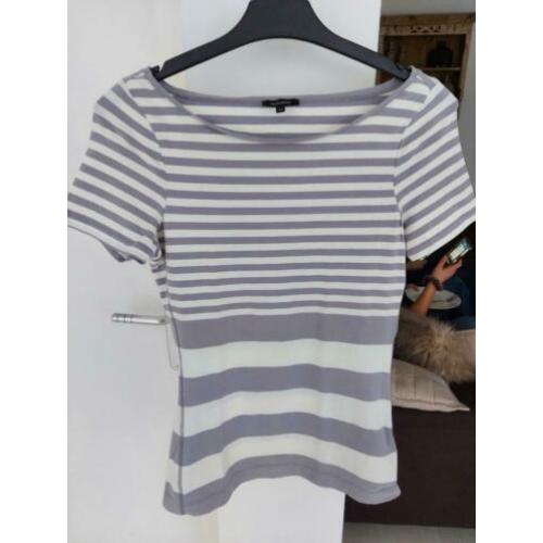 Claudia Strater Tshirt maat 36, grijs