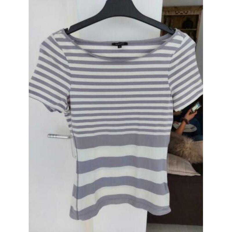 Claudia Strater Tshirt maat 36, grijs