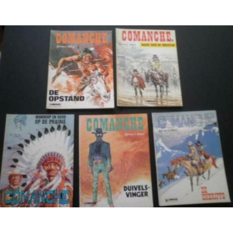 Serie stripboeken Comanche (15)