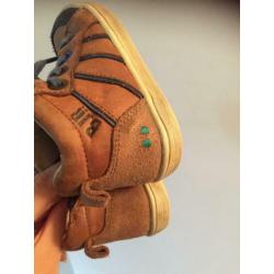 Leren schoenen jongen cognac Bunnies maat 22