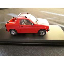 Suzuki Alto Mighty Boy 1985 rood - UNIEK !!!