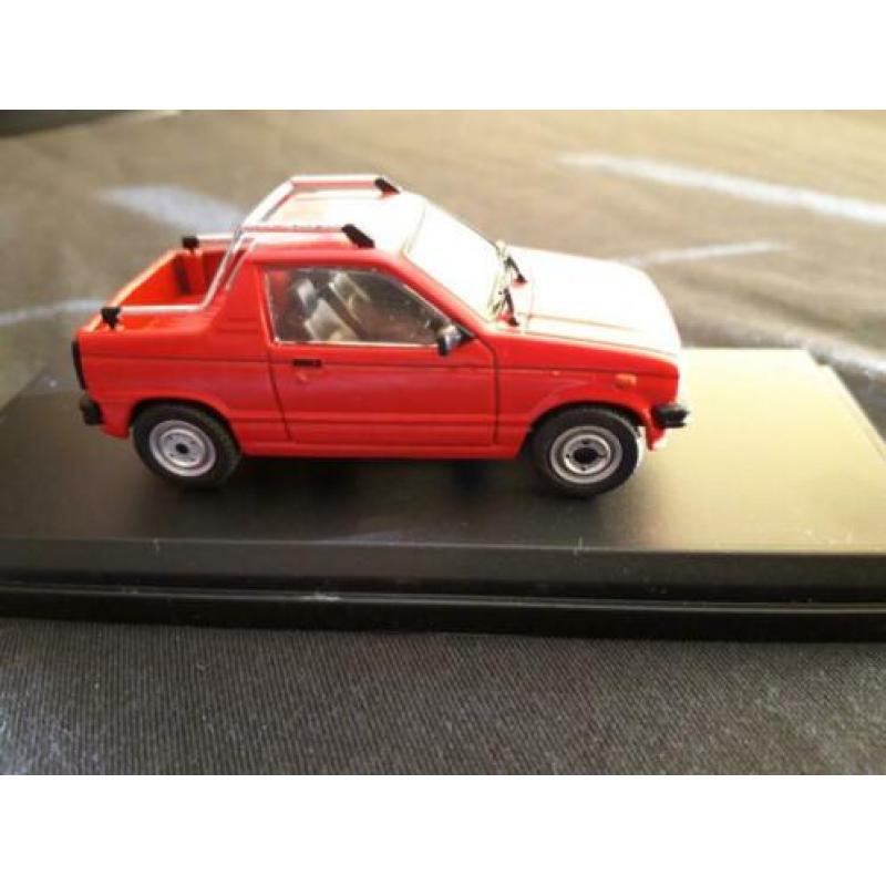 Suzuki Alto Mighty Boy 1985 rood - UNIEK !!!